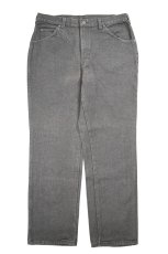 画像1: Deadstock Dickies Denim Pants Grey (1)