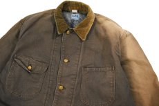 画像2: 70s Used Lee 92-LJ Duck Chore Coat made in USA (2)