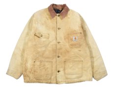 画像1: Used Carhartt Michigan Chore Coat (1)