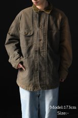 画像9: 70s Used Lee 92-LJ Duck Chore Coat made in USA (9)