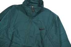 画像2: Deadstock Nike Nylon Jacket #110547 Green (2)