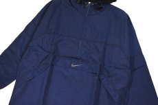 画像4: Deadstock Nike Nylon Anorak Jacket #122496 Navy (4)