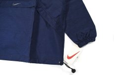 画像3: Deadstock Nike Nylon Anorak Jacket #122496 Navy (3)