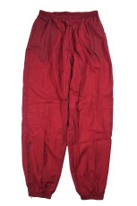 画像1: Deadstock Nike Nylon Track Pants Red (1)