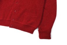 画像3: Deadstock Christian Dior Alpaca Knit Cardigan Burgundy (3)