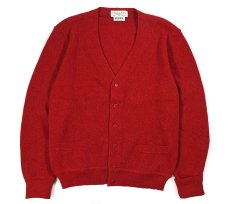 画像1: Deadstock Christian Dior Alpaca Knit Cardigan Burgundy (1)