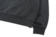 画像3: Used Nike Damaged Sweat Shirt Black (3)