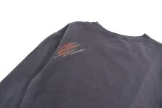 画像6: Used Polo Ralph Lauren Damaged Sweat Shirt Navy (6)