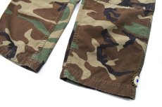 画像3: Used Us Military Ripstop Studded Combat Trouser Woodland Camo (3)