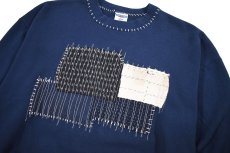 画像2: Used Jerzees Customized Sweat Shirt Navy made in USA (2)