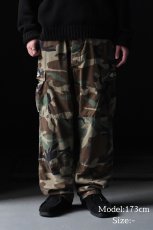 画像12: Used Us Military Ripstop Studded Combat Trouser Woodland Camo (12)