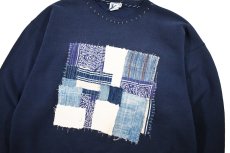 画像2: Used Lee Customized Sweat Shirt Navy made in USA (2)