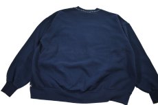 画像5: Used Jerzees Customized Sweat Shirt Navy made in USA (5)