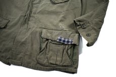 画像3: Used Us Military Damaged Ripstop Poplin Jungle Fatigue Jacket (3)