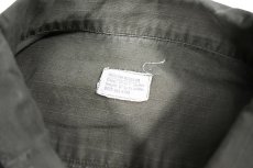 画像5: Used Us Military Damaged Ripstop Poplin Jungle Fatigue Jacket (5)