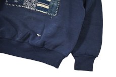 画像3: Used Customized Sweat Shirt Navy (3)