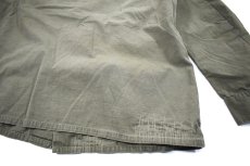 画像7: Used Us Military Damaged Ripstop Poplin Jungle Fatigue Jacket (7)