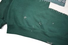 画像4: Used Russell Athletic Customized Sweat Shirt Green made in USA (4)