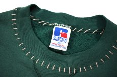 画像5: Used Russell Athletic Customized Sweat Shirt Green made in USA (5)