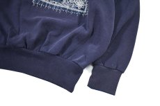 画像3: Used Champion Customized Sweat Shirt Navy (3)