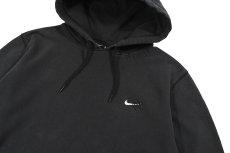 画像2: Used Nike Damaged Sweat Hoodie Black (2)