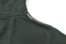 画像5: Used Nike Damaged Sweat Hoodie Green (5)