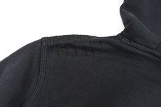 画像7: Used Nike Damaged Sweat Hoodie Black (7)