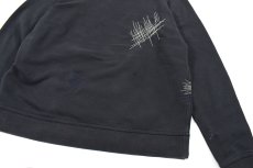 画像7: Used Nike Damaged Sweat Hoodie Navy (7)