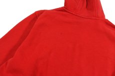 画像5: Used Nike Damaged Zip Sweat Hoodie Red (5)