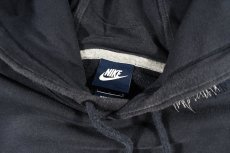 画像5: Used Nike Damaged Sweat Hoodie Navy (5)