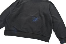 画像5: Used Nike Damaged Sweat Hoodie Black (5)