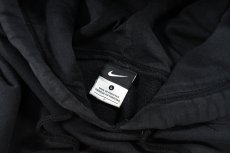 画像5: Used Nike Damaged Sweat Hoodie Black (5)