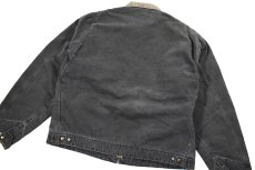 画像7: Used Carhartt Duck Detroit Jacket Petrol made in USA (7)