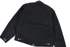 画像6: Used Carhartt Duck Detroit Jacket Black (6)