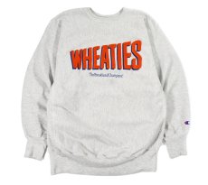 画像1: 90s Used Champion Reverse Weave Sweat Shirt "Wheaties" (1)