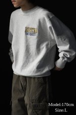 画像6: Used Crew Neck Sweat Shirt "Hofstra University" made in USA 両面 (6)