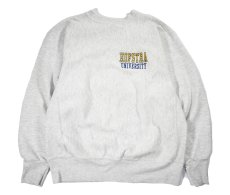 画像1: Used Crew Neck Sweat Shirt "Hofstra University" made in USA 両面 (1)