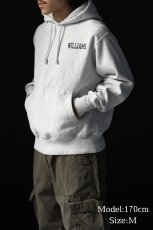 画像6: Used Champion Reverse Weave Sweat Hoodie "Williams" 両面プリント (6)