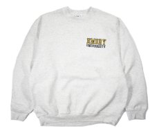 画像1: Used Crew Neck Sweat Shirt "Emory University" made in USA 両面 (1)