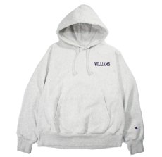 画像1: Used Champion Reverse Weave Sweat Hoodie "Williams" 両面プリント (1)