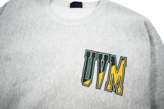 画像2: Used Crew Neck Sweat Shirt "UVM" made in USA 両面プリント (2)