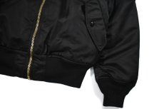 画像3: Used Alpha MA-1 Flight Jacket Black (3)