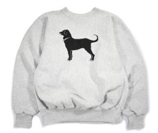 画像1: Used The Black Dog Sweat Shirt made in USA (1)