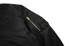 画像4: Used Alpha MA-1 Flight Jacket Black (4)