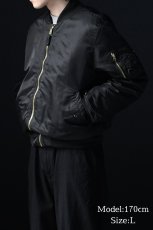 画像8: Used Alpha MA-1 Flight Jacket Black (8)