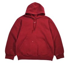 画像1: Used Nike Embroidered Sweat Hoodie Burgundy (1)