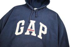 画像2: Used Gap Sweat Hoodie Navy (2)