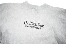 画像5: Used The Black Dog Sweat Shirt made in USA (5)