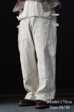 画像11: Deadstock Carhartt Canvas Overall Natural made in USA (11)