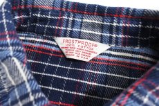 画像5: Used Frostproof Damaged Flannel Western Shirt made in USA  (5)